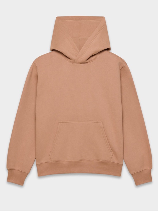 Aritzia Tops - Aritzia Cozy Sweatfleece Perfect Hoodie Medium Chocolate Mousse NWT